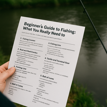 Beginner’s Guide to Fishing: What You Really Need to Get Started