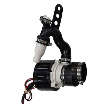 Raritan Atlantes Freedom® w/Vortex-Vac - Household Style - White - Remote Intake Pump - Smart Toilet Control - 12v