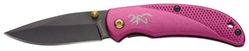 PRISM 3 - PLUM, DROP POINT, PLAIN EDGE, 2 3/8" BLADE