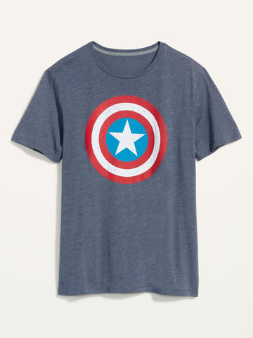 AMERICA T-SHIRT NAVY - LARGE