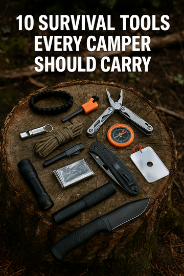 10 Survival Tools Every Camper Should Carry