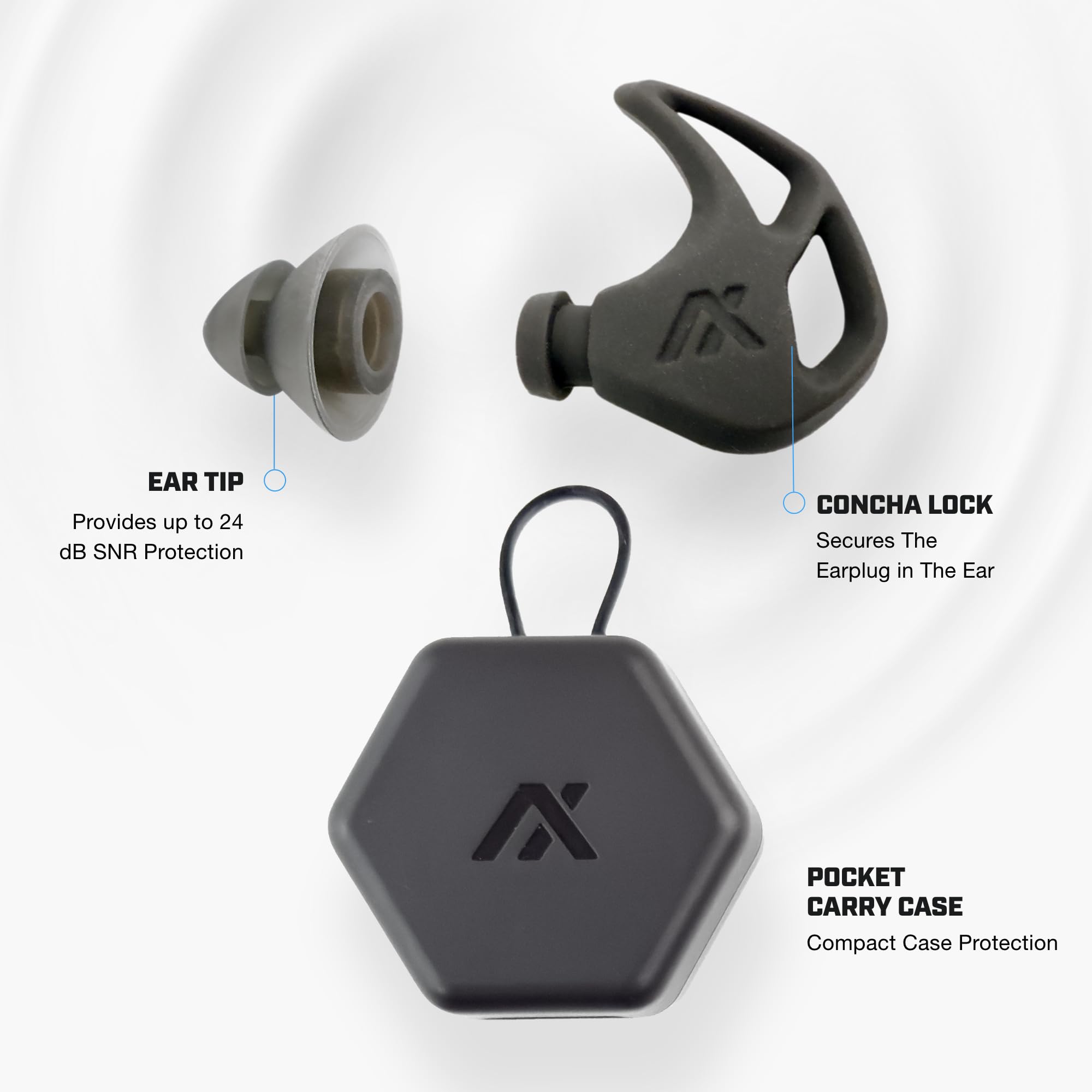 AXIL X20 EARPLUG DESERT TAN