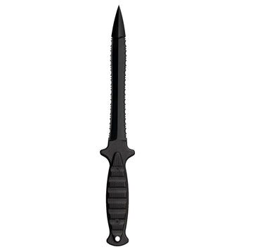 FGX WASP - BLACK, SPEAR POINT, SERRATED EDGE, 7" BLADE