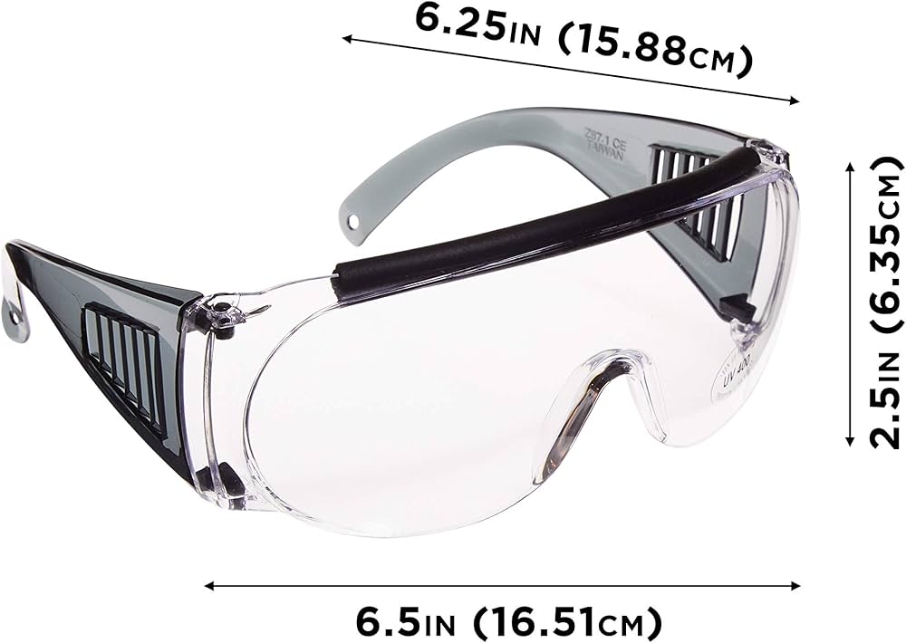 ALLEN ULTRX FIT OVER GLASS CLEAR