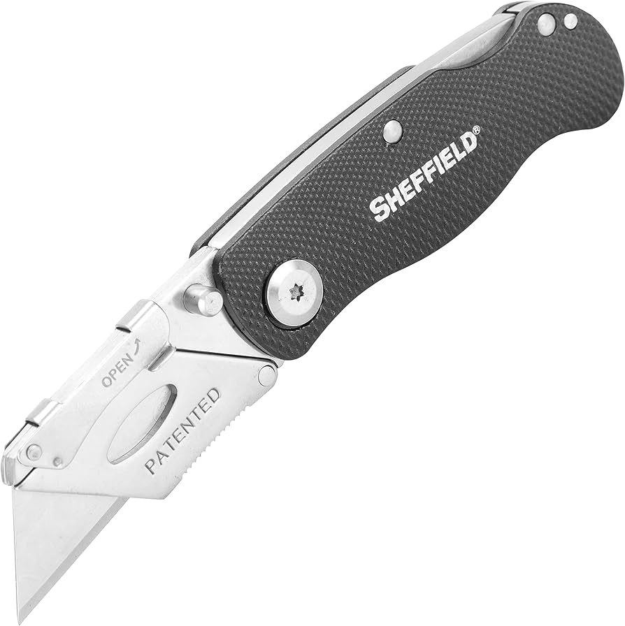 ULTIMATE LOCK BACK UTILITY KNIFE - BLACK
