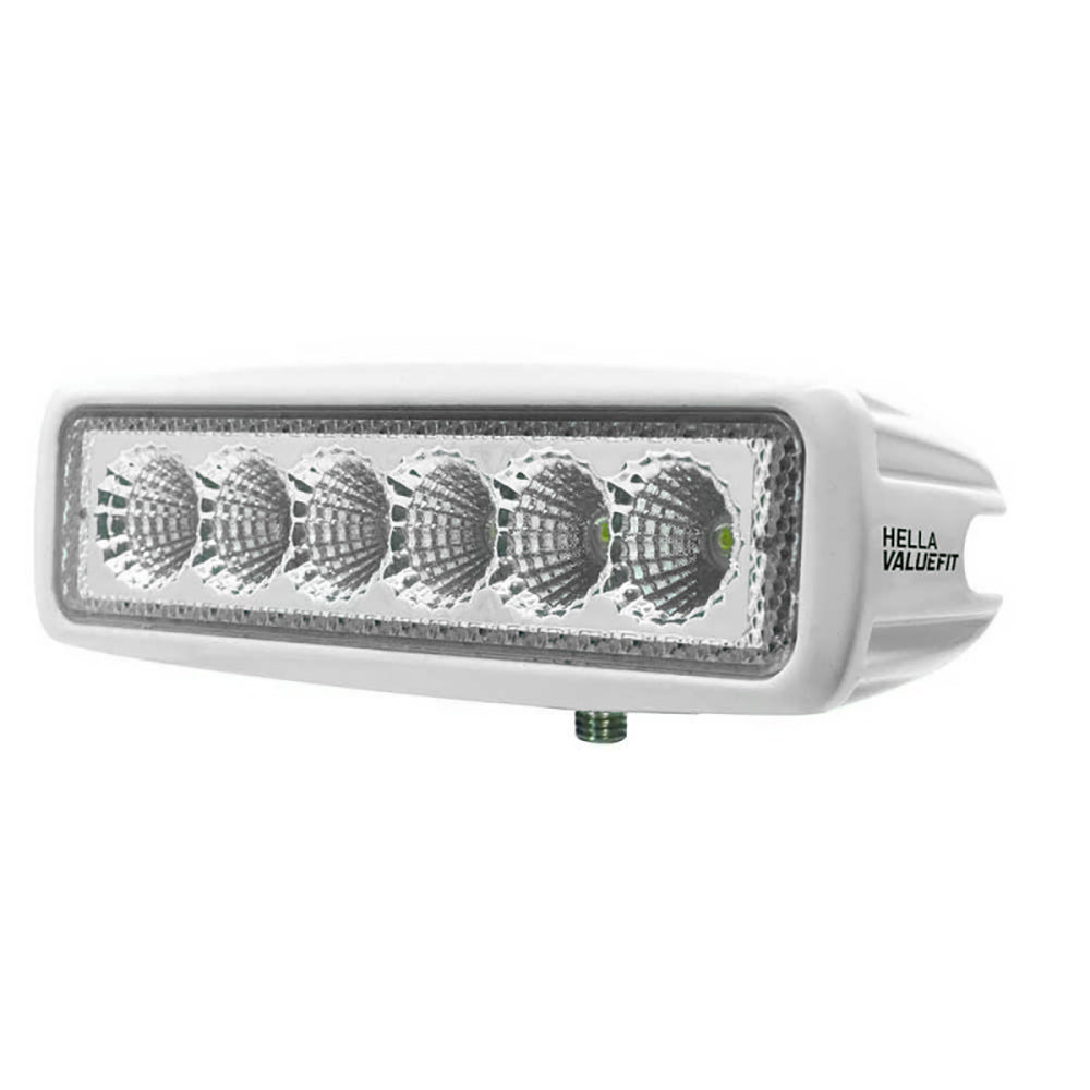 Hella Marine Value Fit Mini 6 LED Flood Light Bar - Black