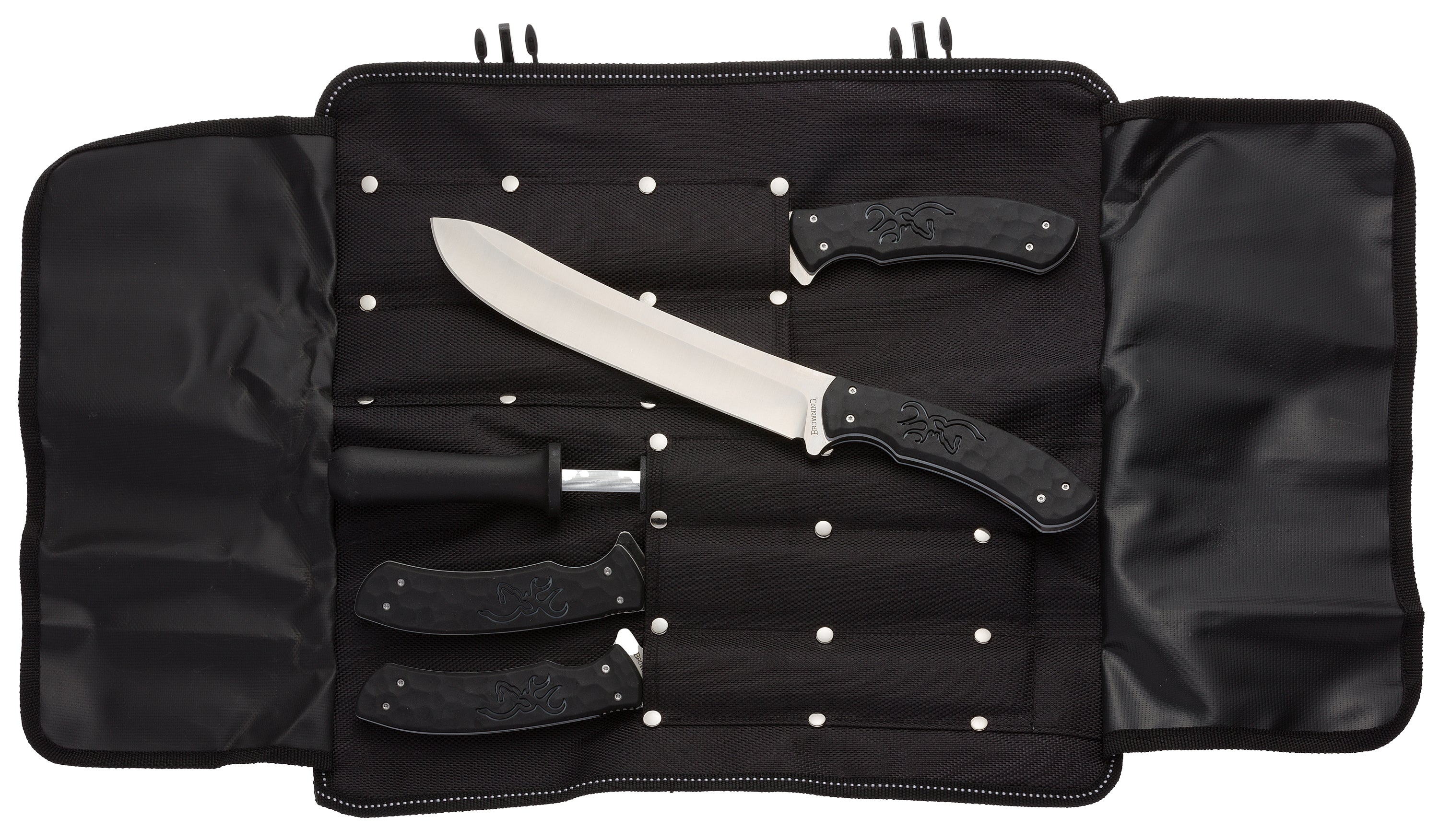 PRIMAL FISH AND GAME BUTCHER SET - BLACK