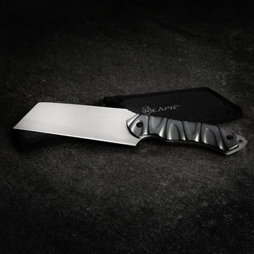 REAPR 11012 JAMR KNIFE - 6\" 420 MODIFIED DROP POINT STAINLESS STEEL BLADE WITH SATIN FINISH, ANODIZED ALUMINUM HANDLE