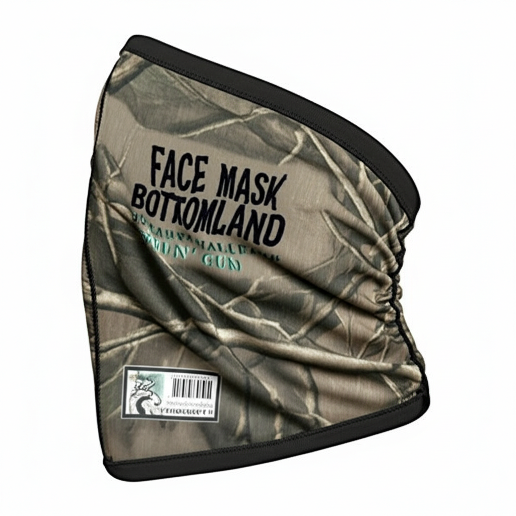 AI generated image for FACE MASK MO BOTTOMLANDKNIGHT AND HALE RUN N' GUN