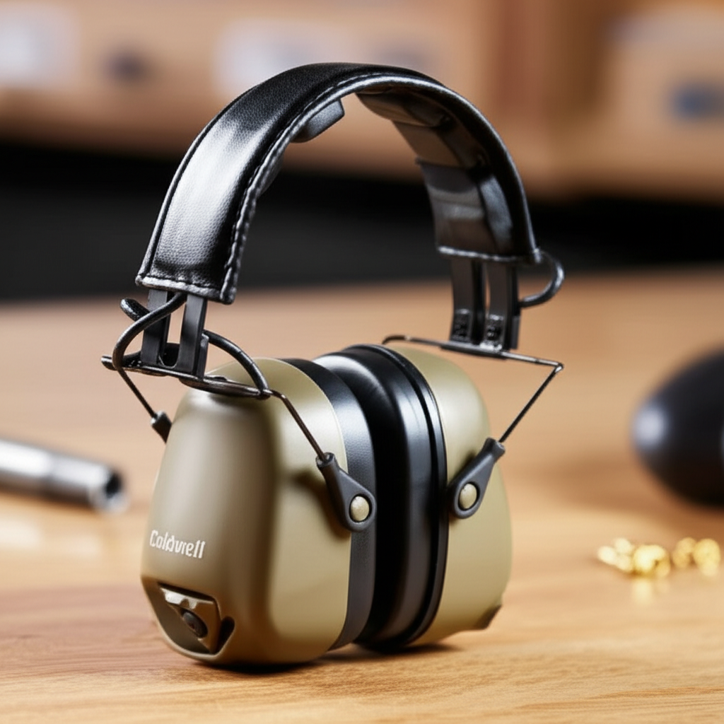 AI generated image for CALDWELL E-MAX PRO EARMUFF 23NRR FDE