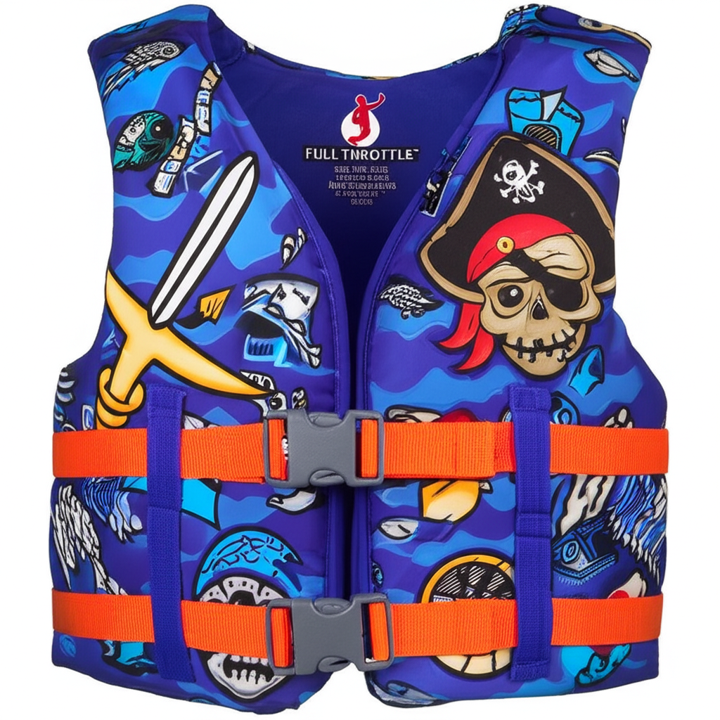 AI generated image for CHILD LITTLE DIPPERS VEST - PIRATE