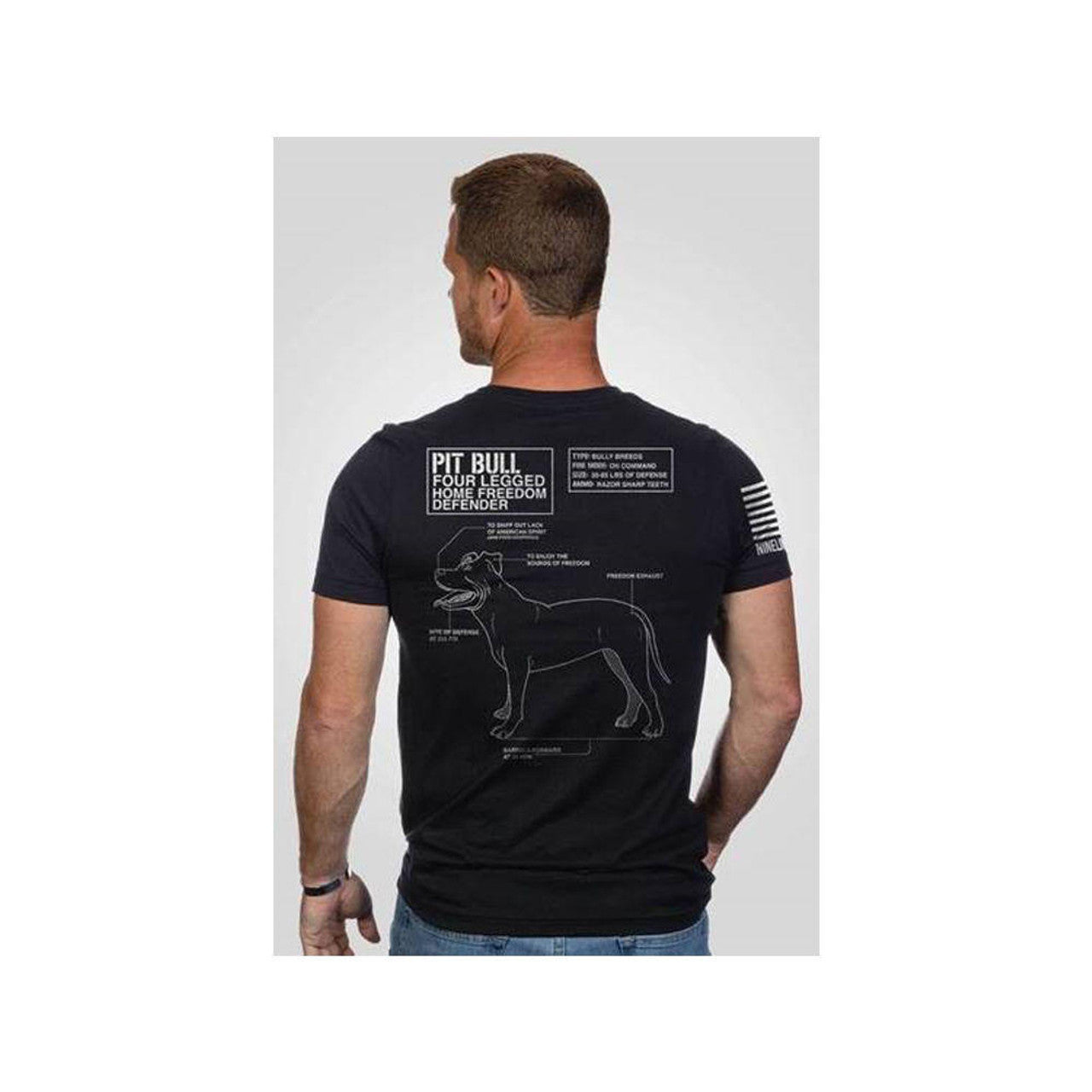 KENNEL TO COUCH PIT MEN\'S T-SHIRT - BLACK, 3XL