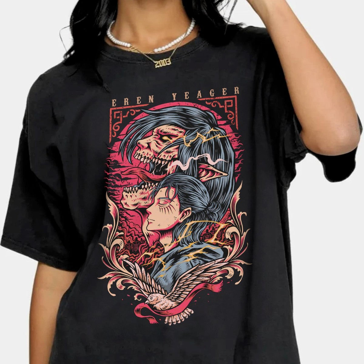 PEAK ASSAULT GRAPHIC TEE - BLUE, 2XL