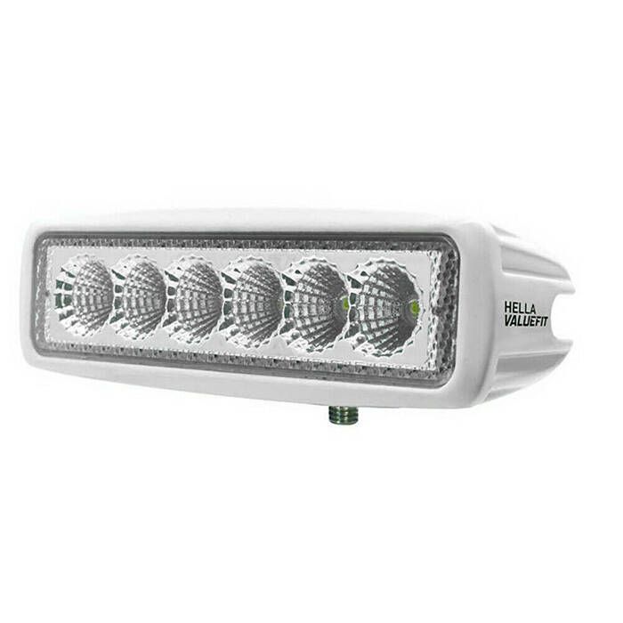 Hella Marine Value Fit Mini 6 LED Flood Light Bar - Black